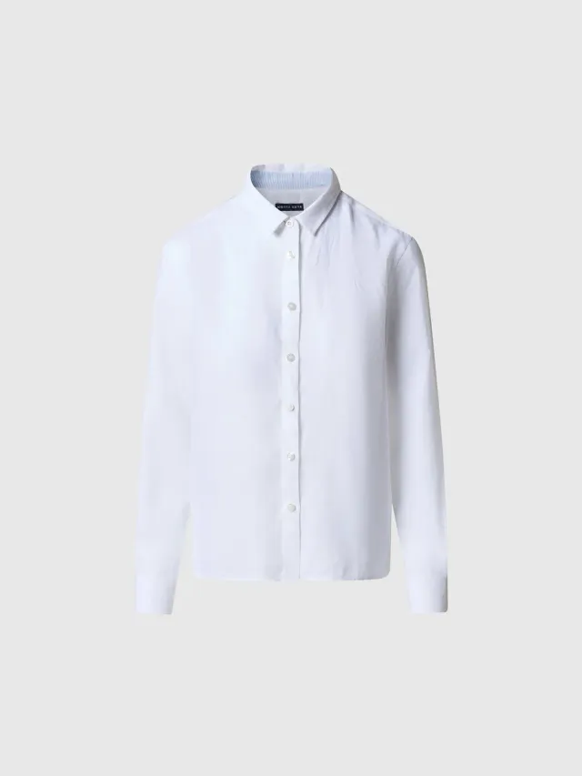 North Sails European Flax chemise lin homme rayée