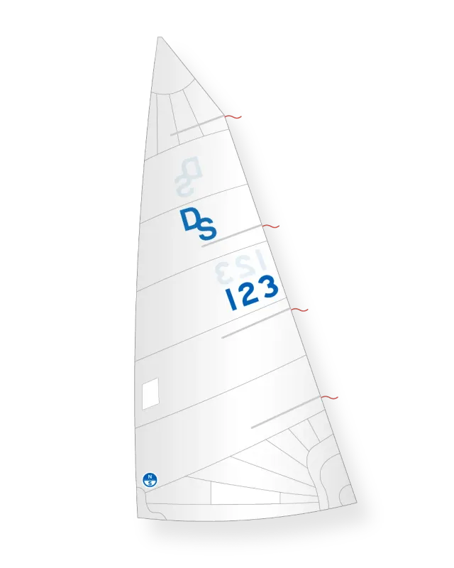 North Sails Day Sailer grand-voile 3.8oz chute ouverte