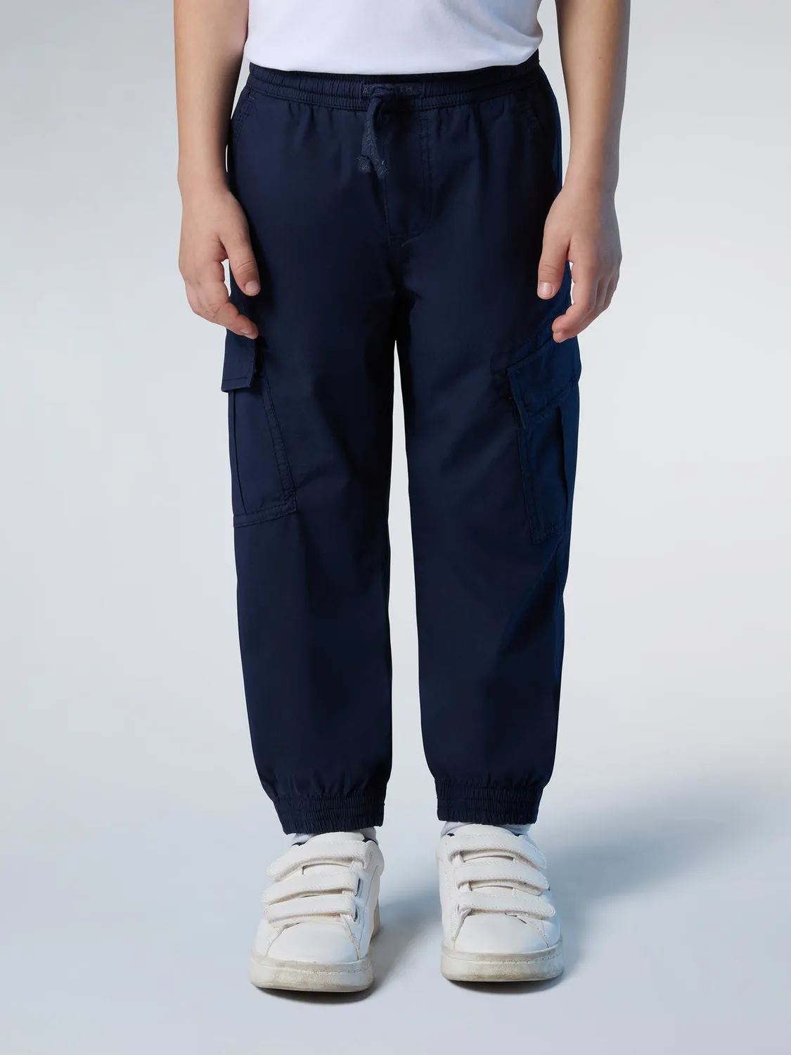 North Sails pantalon cargo taille élastique coton bio