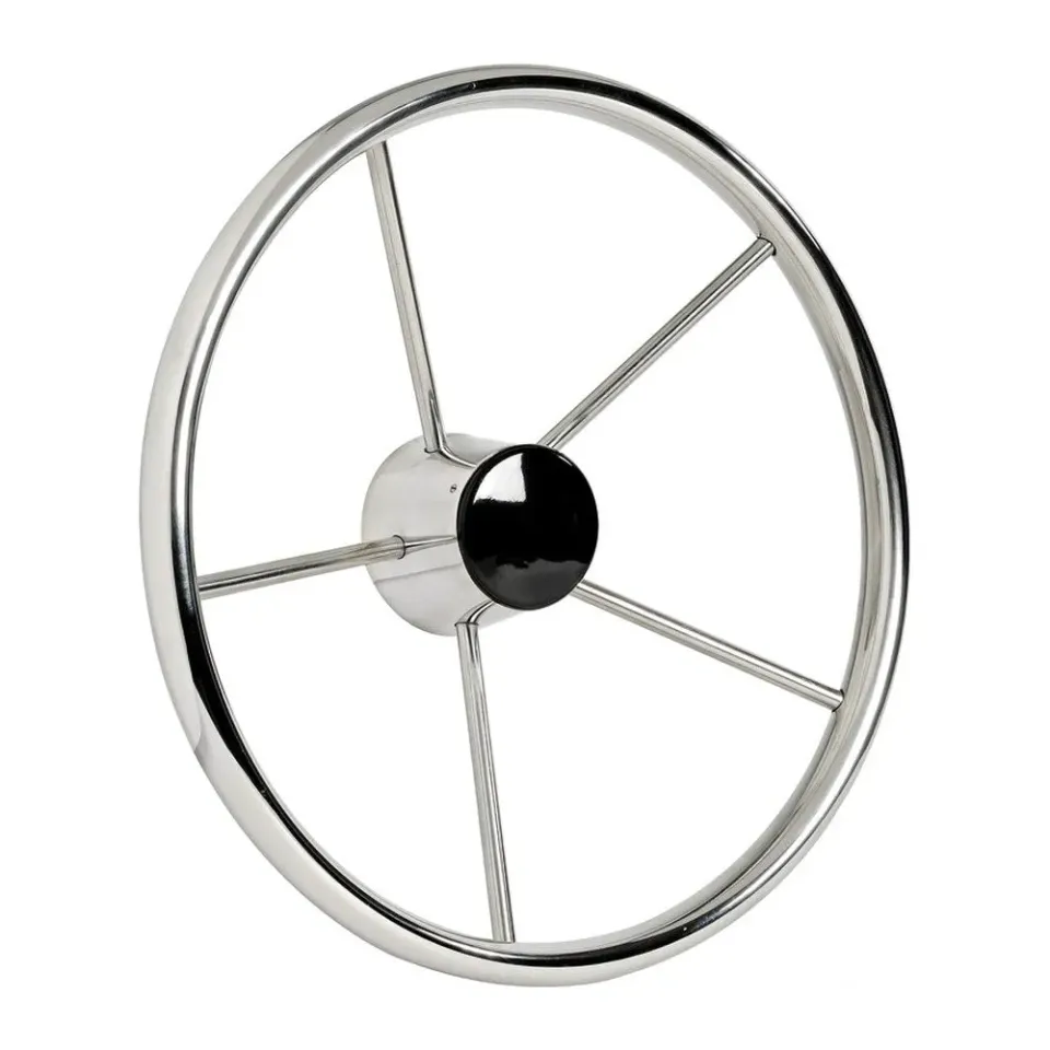 easysea barre à roue inox 5 branches 380 mm marine