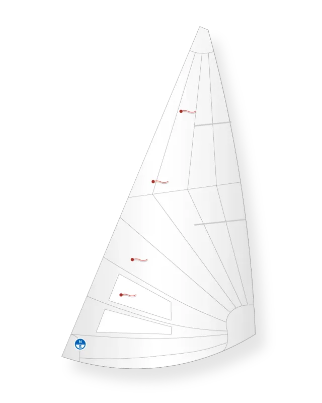 North Sails Rad Foc X Boat dacron 3.8oz