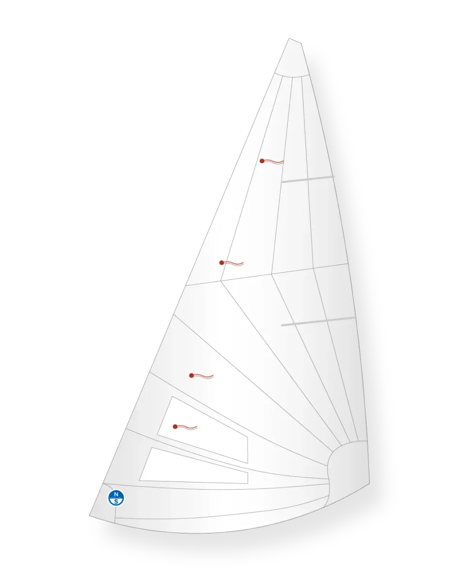 North Sails Rad Foc X Boat dacron 3.8oz