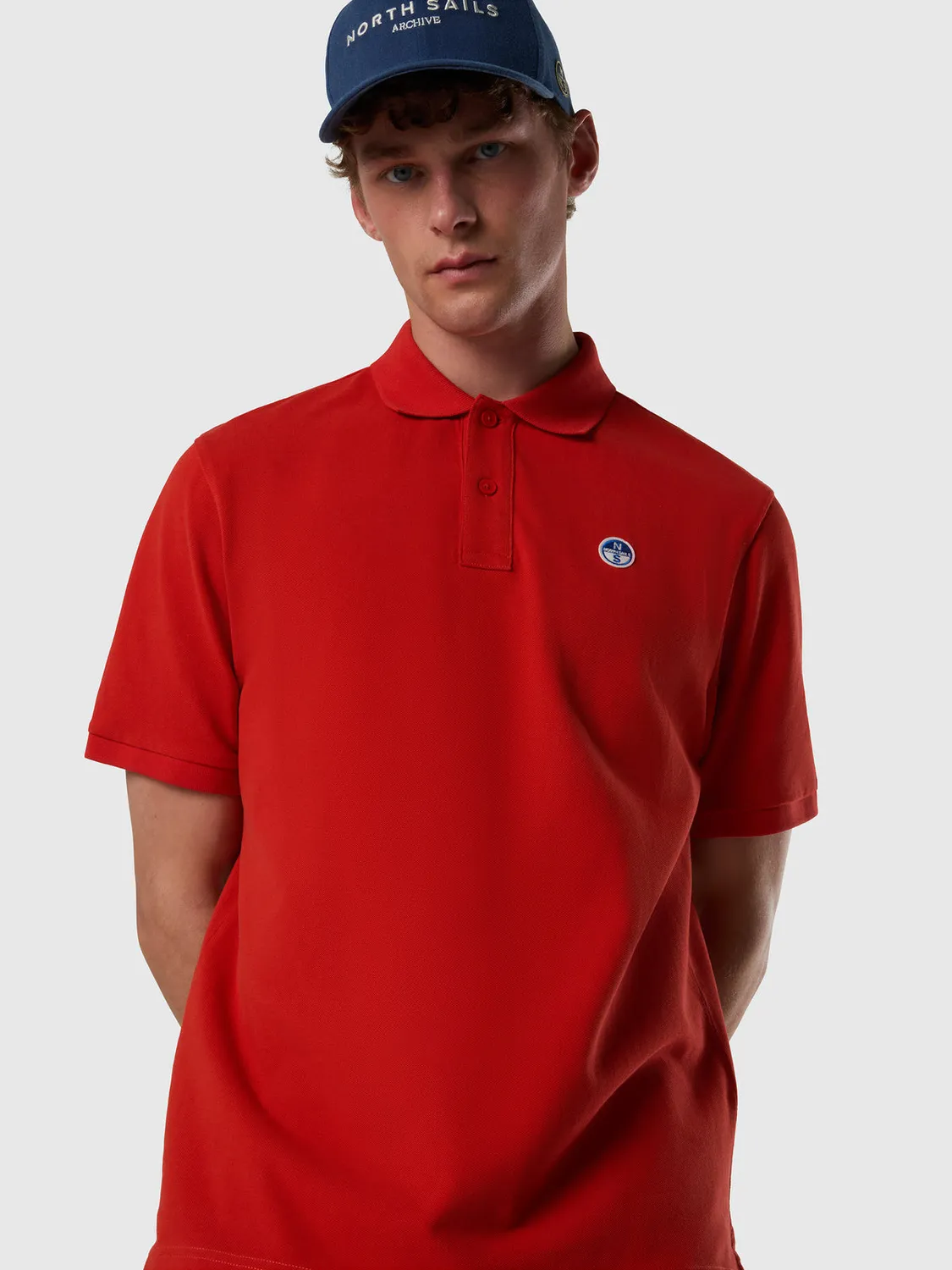 North Sails Polo Patch Logo coton bio