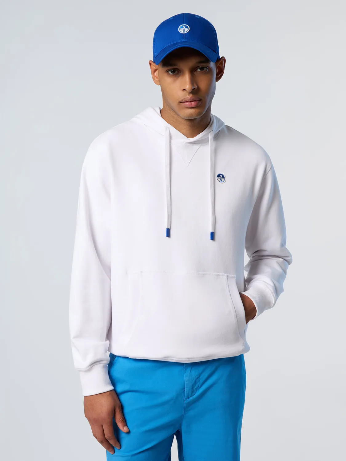 North Sails hoodie patch coton bio
