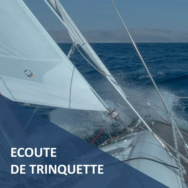 Ino-Rope écoute de trinquette double tresse croisière