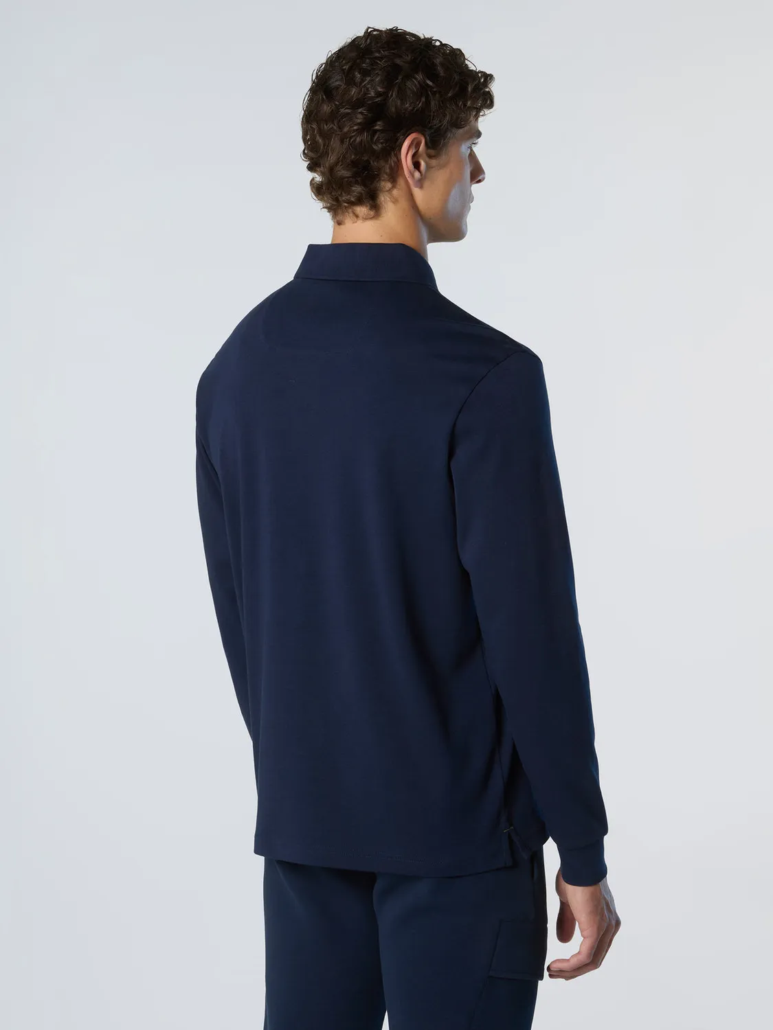 North Sails Interlock polo manches longues coton bio
